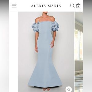 Alexia Maria Cornelia Silk Faille Mermaid Gown